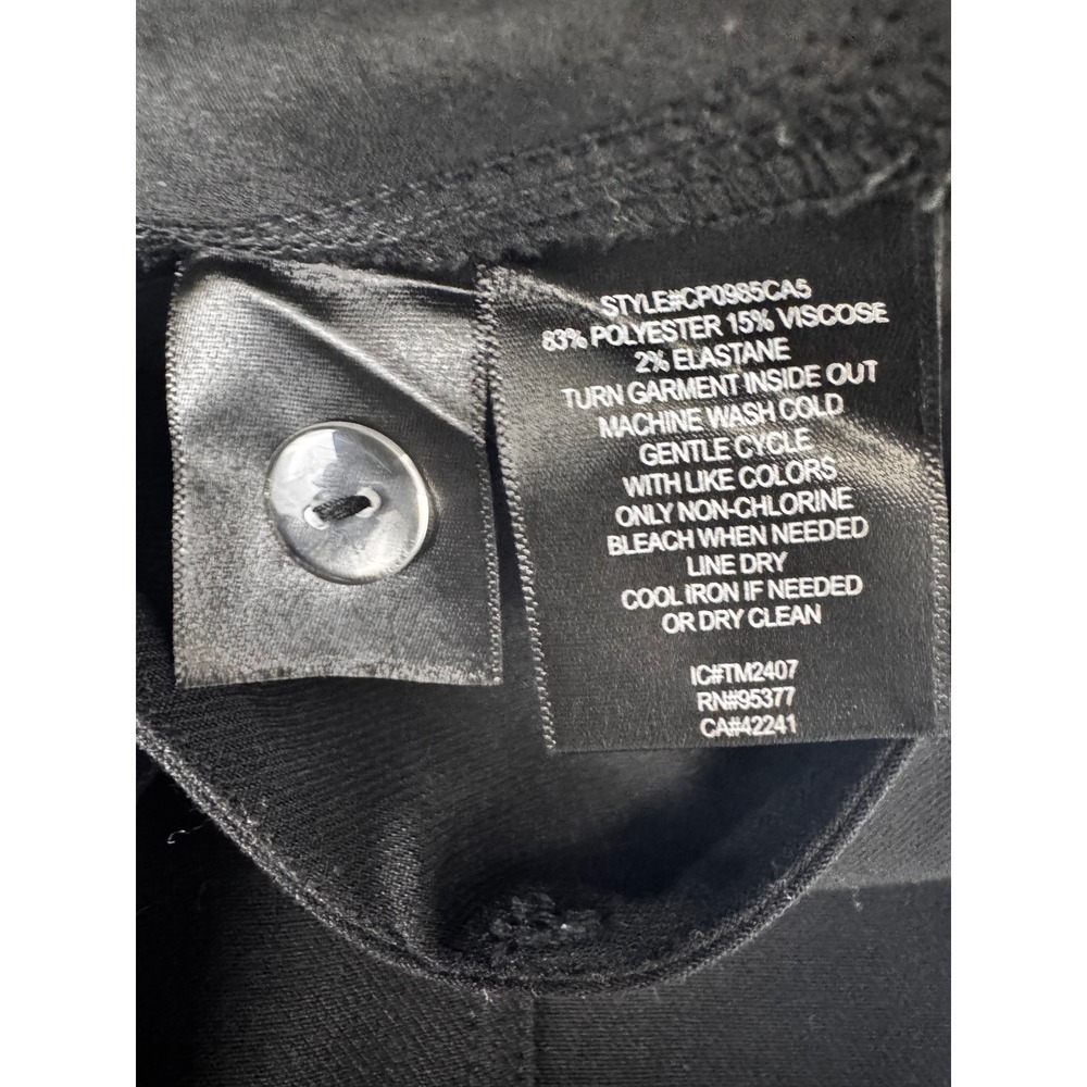 Sanctuary Black Cargo Pants Cropped Ankle Length Womens Size 30 - Picture 5 of 10